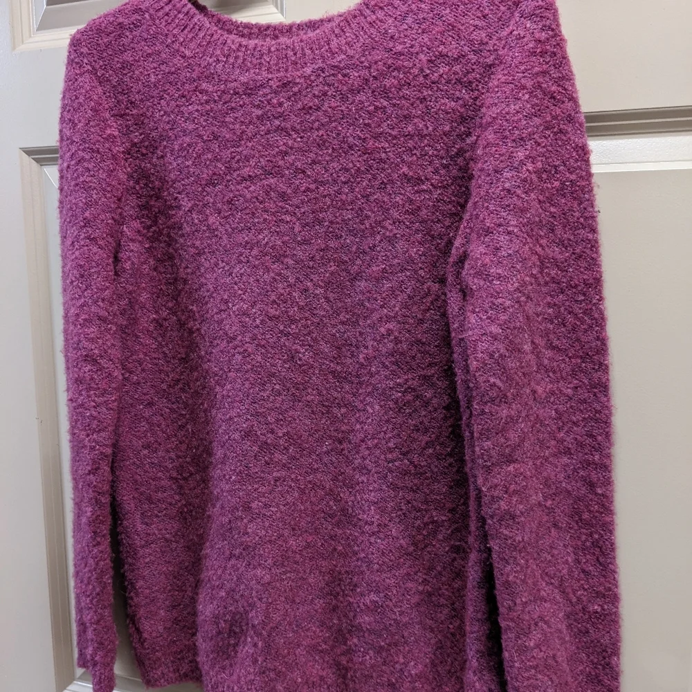 Sonoma Pullover Nubby Sweater- size medium